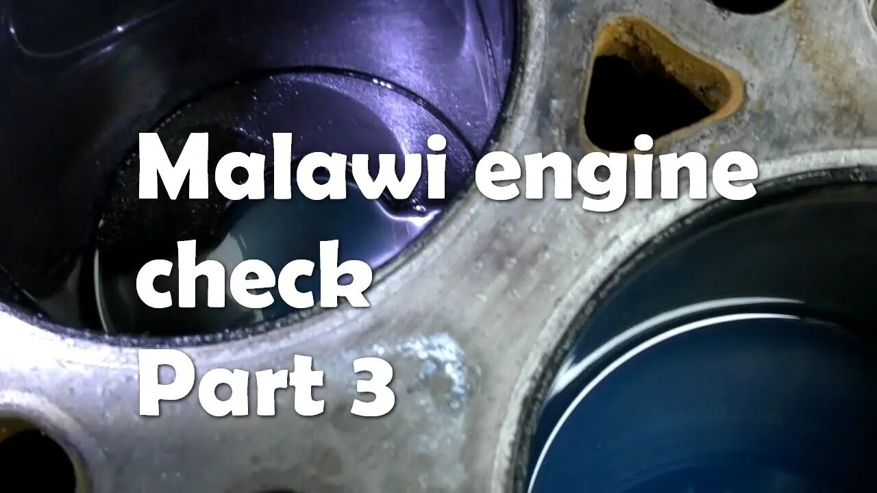 Malawi 110 stripping the engine to find out what is wrong part 3