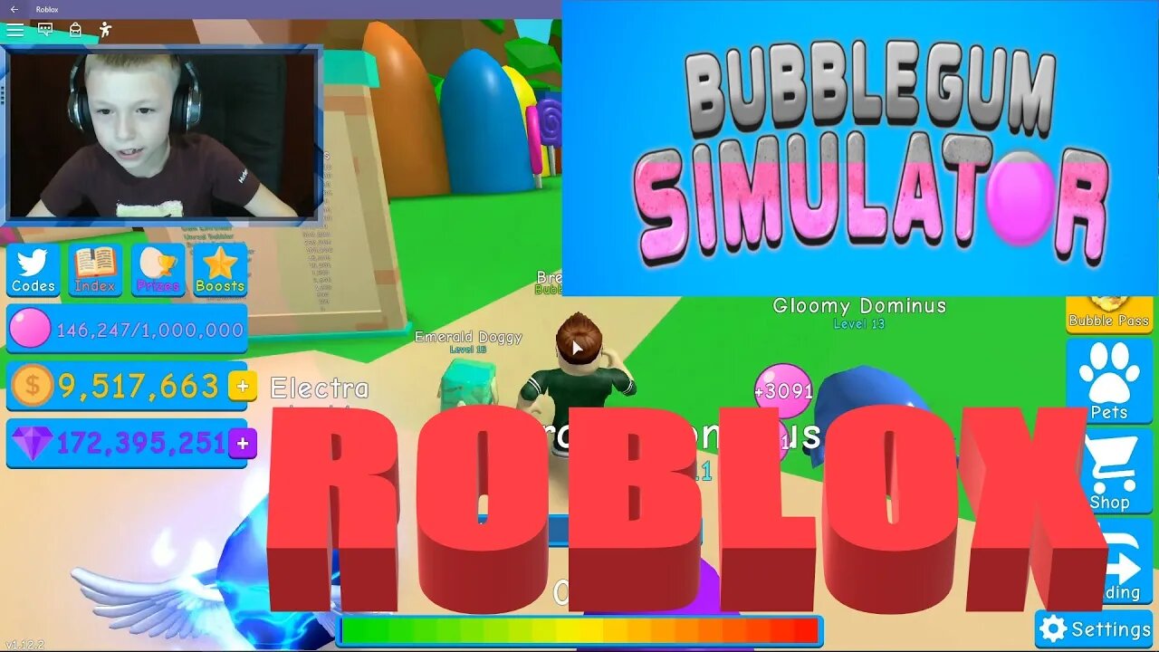 I GOT A NEW PET! Bubblegum Simulator.