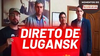 Correspondentes do PCO chegam a Lugansk na Ucrânia | Momentos