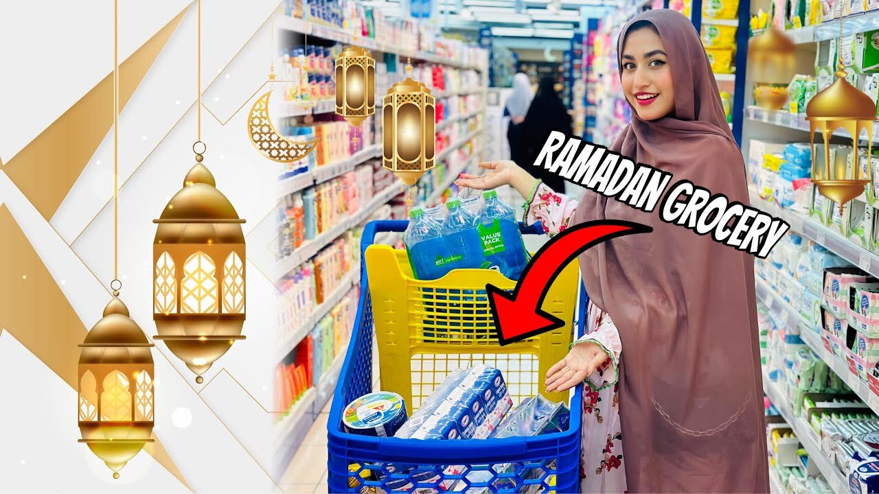 Ramadan ki grocery Karli #alizehjamali
