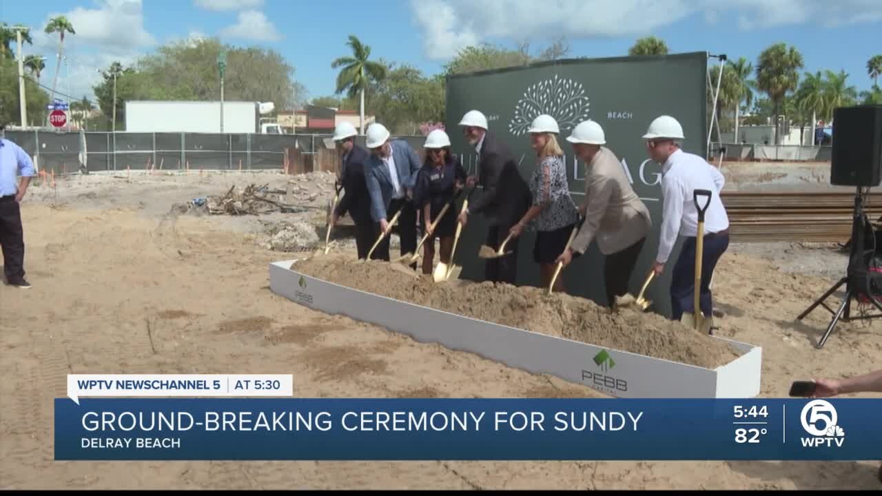 Ground-breaking ceremony held for Sundy Village in Delray Beach