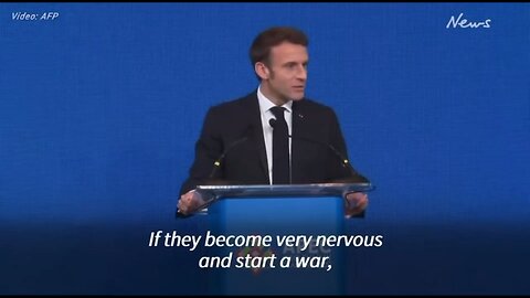 Macron - “ We need a single world order.”