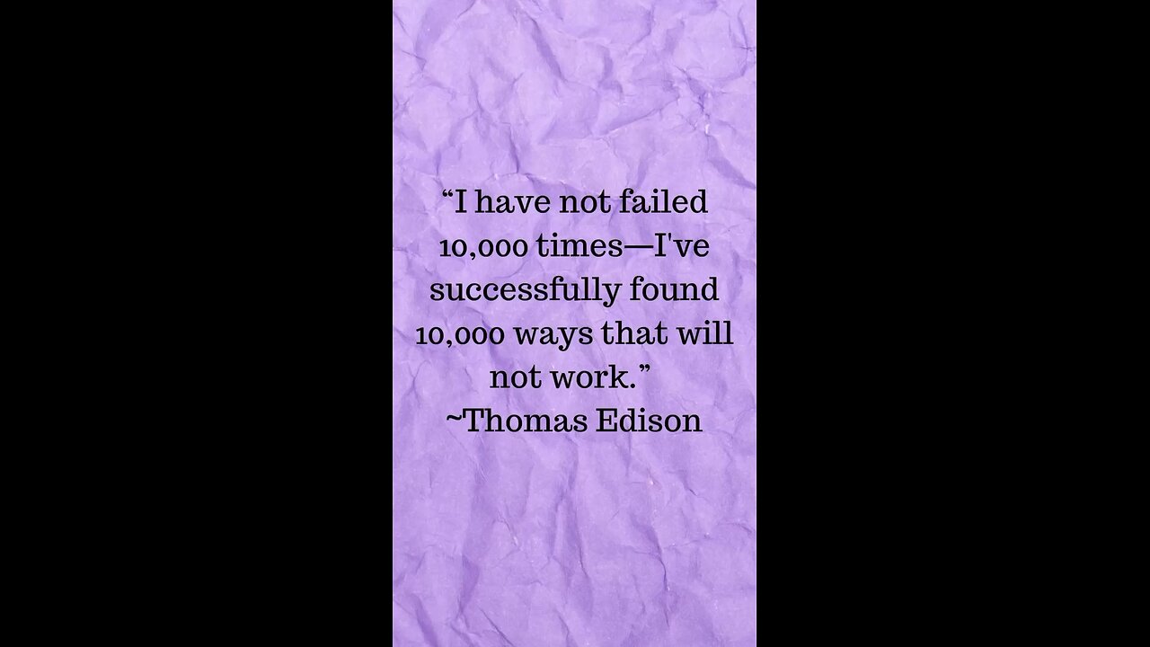 Humans Fail, Losers Quit - Part 1 #FamousFailures