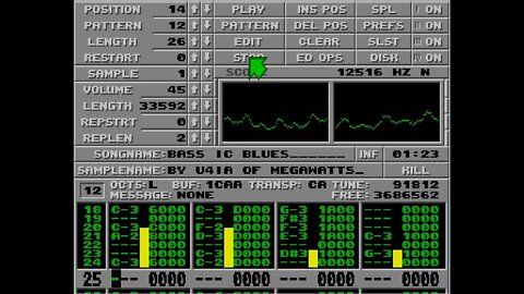 Atari ST Protracker Mods - Bass IC Blues