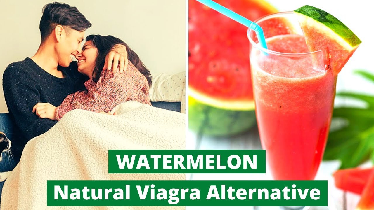 How To Use Watermelon As a Natural Viagra Alternative