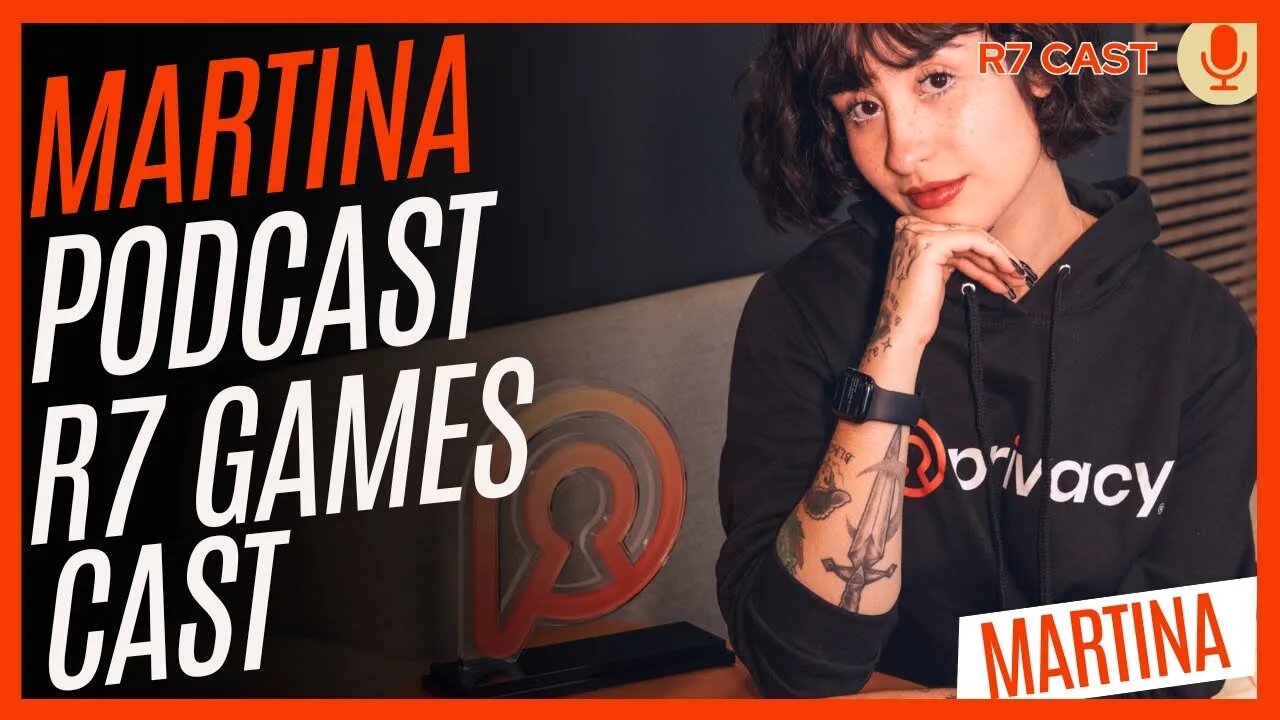 🟣🎙 MARTINA PODCAST - R7GAMESCAST #9 @martinaolvr