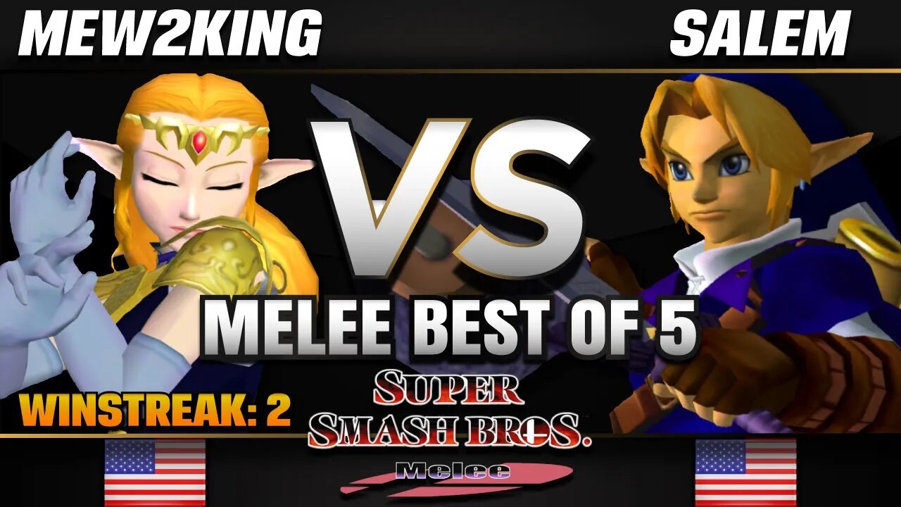 Salem counterpicked Mew2King's Zelda with... LINK?!