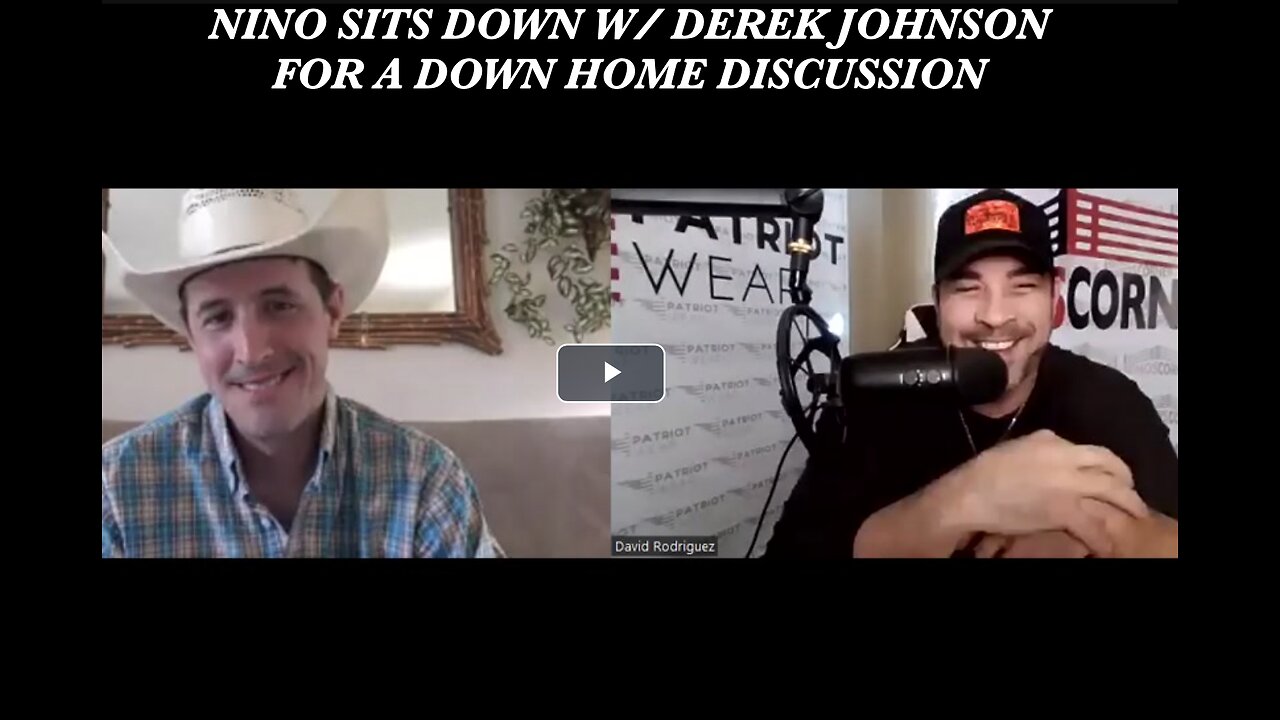 NINO W/ Derek Johnson - "Exposing The Federal Corporation" THX John Galt, SGANON