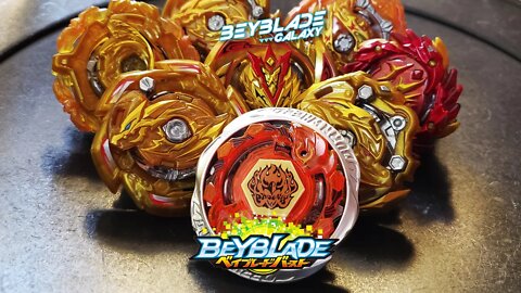 BURN PHOENIX .Y.Wd vs Todos os combos do Random Booster Vol. 19 - Beyblade Burst ベイブレードバースト