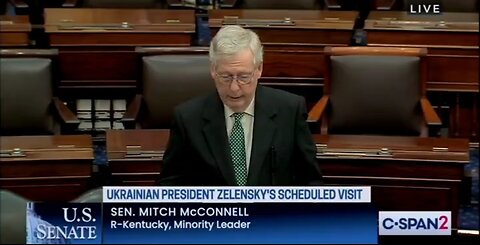 Mitch McConnell: Speed Up Deliveries To Ukraine!