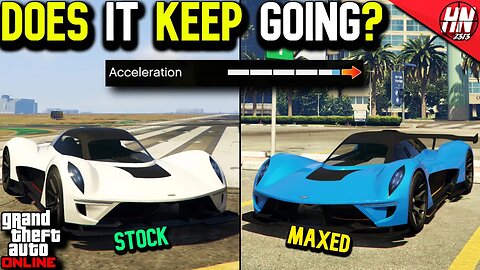 Do Cars Get Faster After The Acceleration Bar Maxes Out? | GTA Online