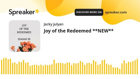 Joy of the Redeemed **NEW**
