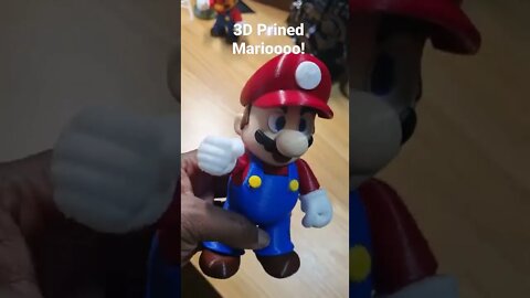I finally 3D printed everyone's favourite plumber - Super Mario.