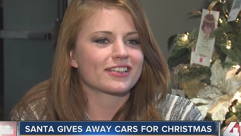 Car Santa gives away cars to those in need