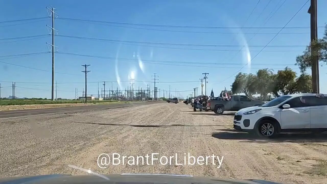 PEOPLES CONVOY DAY 43 NEW MEXICO - ARIZONA APRIL 7th 2022 @BRANTFORLIBERTY EVERYWHERE!