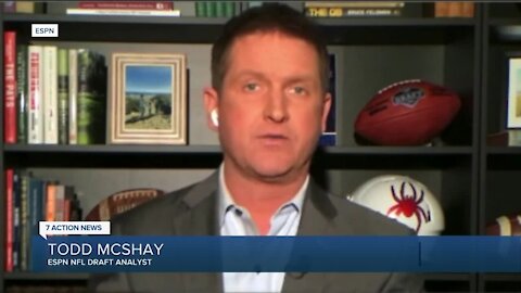 Aidan Hutchinson remains at No. 1 on Todd McShay's draft board after Orange Bowl