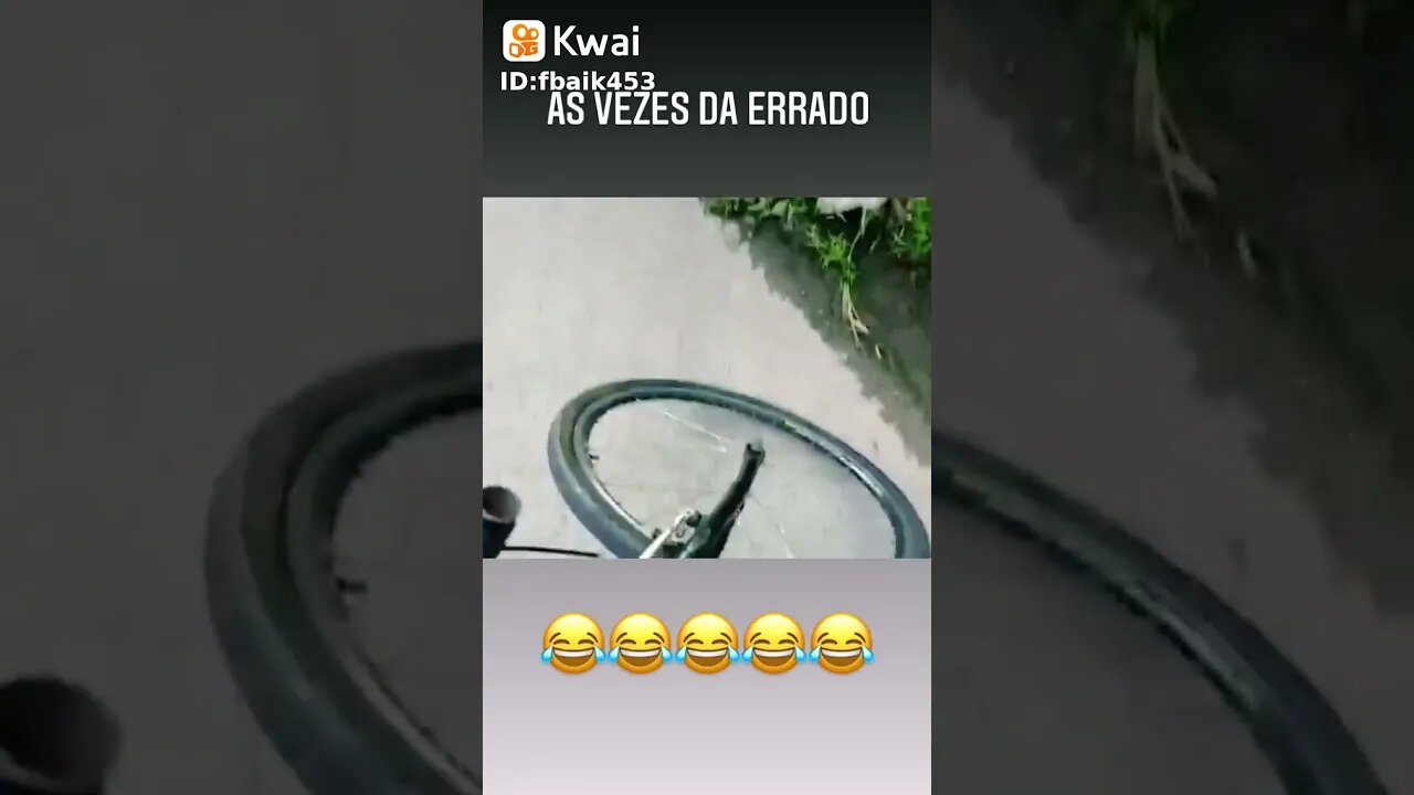 CAPOTE DE BIKE [ CAPOTE NA CURVA ] PASSOU DIRETO NA CURVA [ MEME 2021 [ VIRAL 2021 ] LESK !!