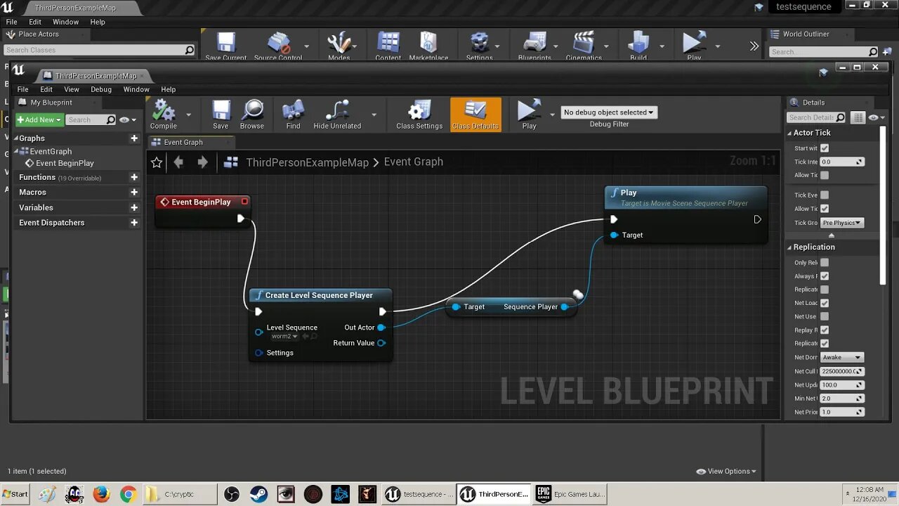 2020 Unreal engine 425 3 Gate System to new map with wormhole