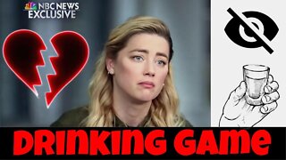 Amber Heard Today Show Body Language Drinking Game [TAKE 3]