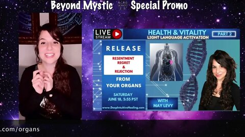 💕 💕 💕 SPECIAL LIGHT LANGUAGE ACTIVATION WITH MAY LEVY!