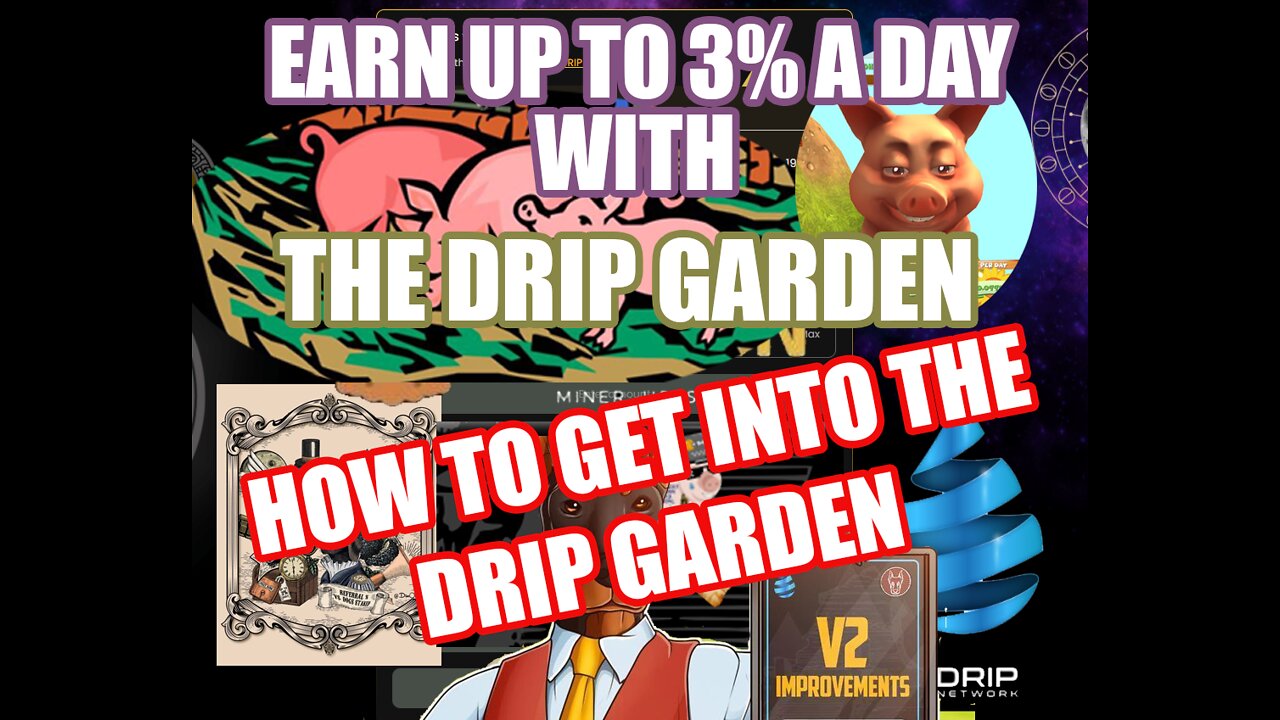 HOW TO GET INTO THE DRIP GARDEN INSTRUCTIONAL VIDEO AND THE DRIP FORMULATE ANALYTICS WEBSITE