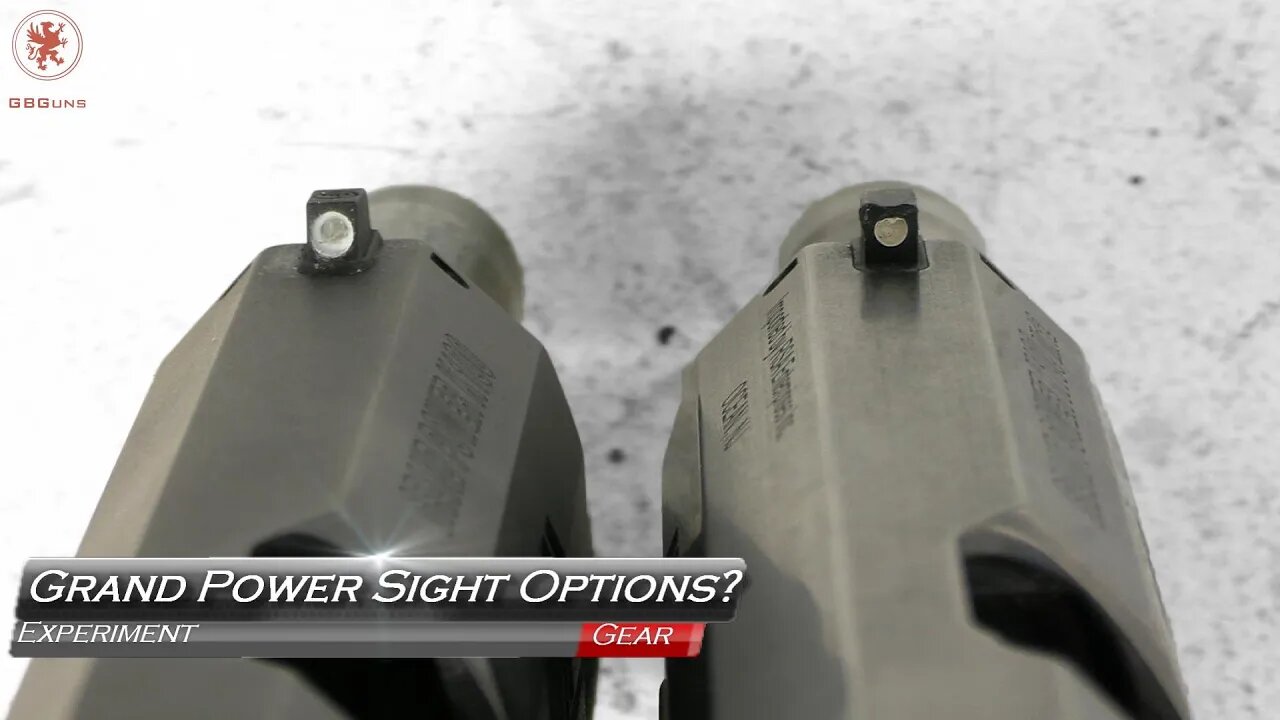 Grand Power Night Sights?