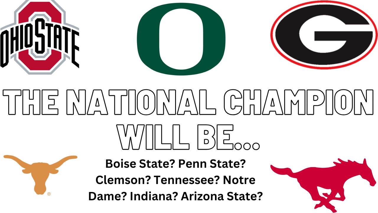 College football playoff odds for all 12 schools, whose odds do you like the most?