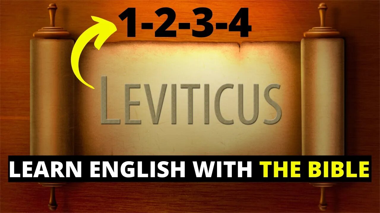 English Bible -Leviticus 1-2-3-4 - English Listening Practice \ Holy Bible.