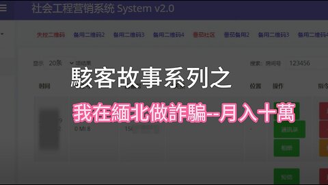 《駭客故事系列之我在緬北做詐騙_月入十萬》