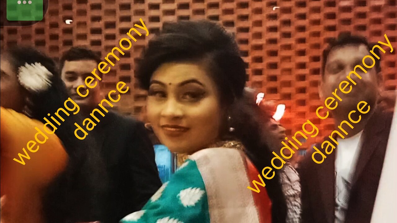 Bangladeshi wedding ceremony dance