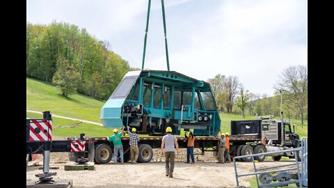 Major construction project moving along at Holiday Valley.