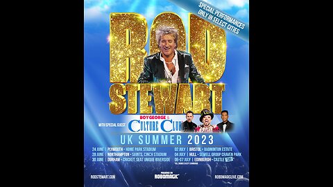 April 25, 2023 - Rod Stewart & Boy George to Tour the UK Together