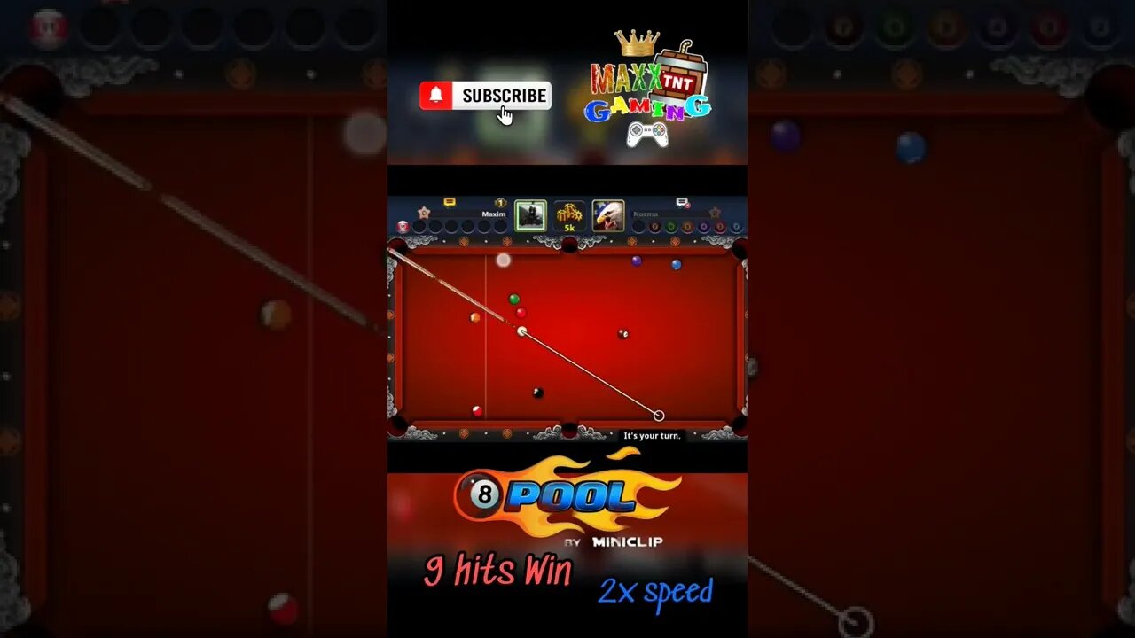 8Ball Pool [ 9 Hits Win]🎱