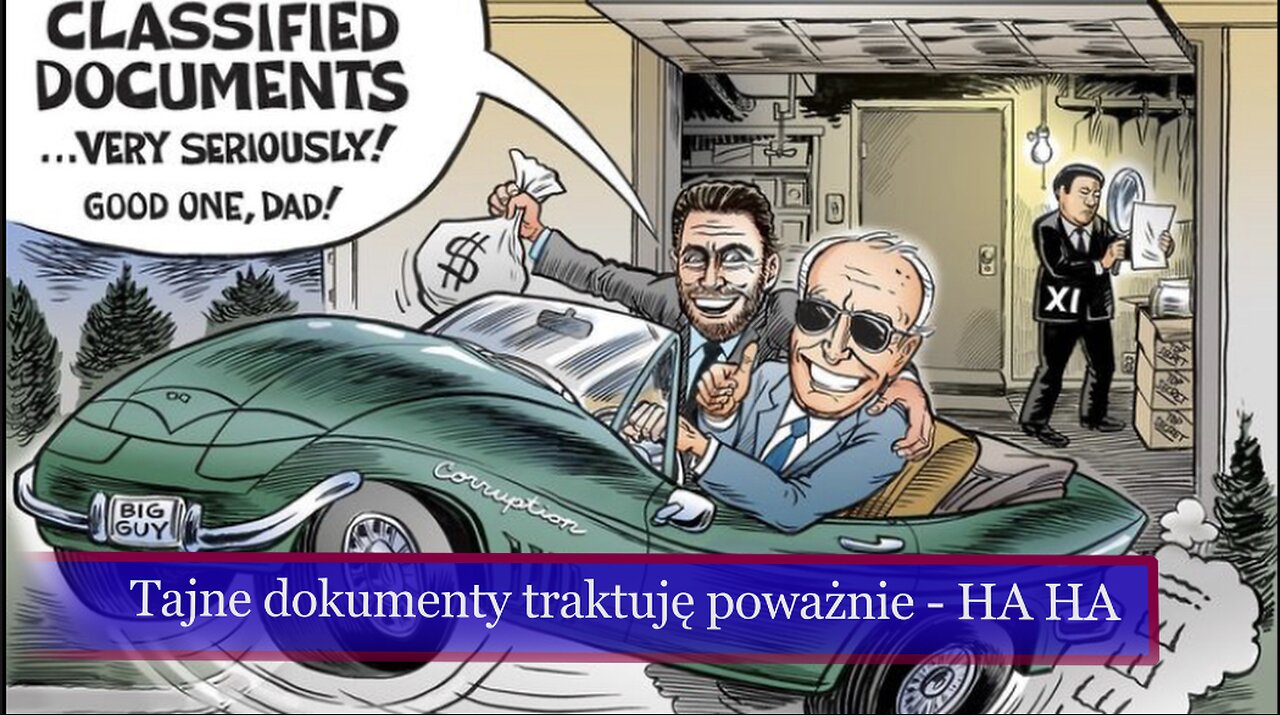 Tajne dokumenty traktuję poważnie - HA HA