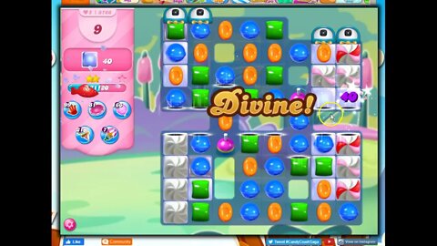 Candy Crush Level 3766 Talkthrough, 22 Moves 0 Boosters