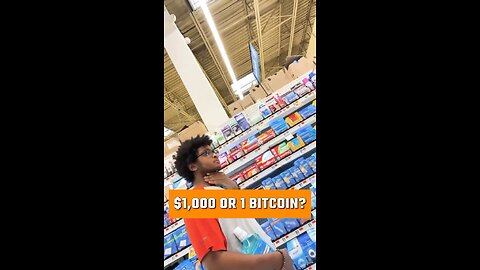 Choose Between $1,000 Or 1 Bitcoin