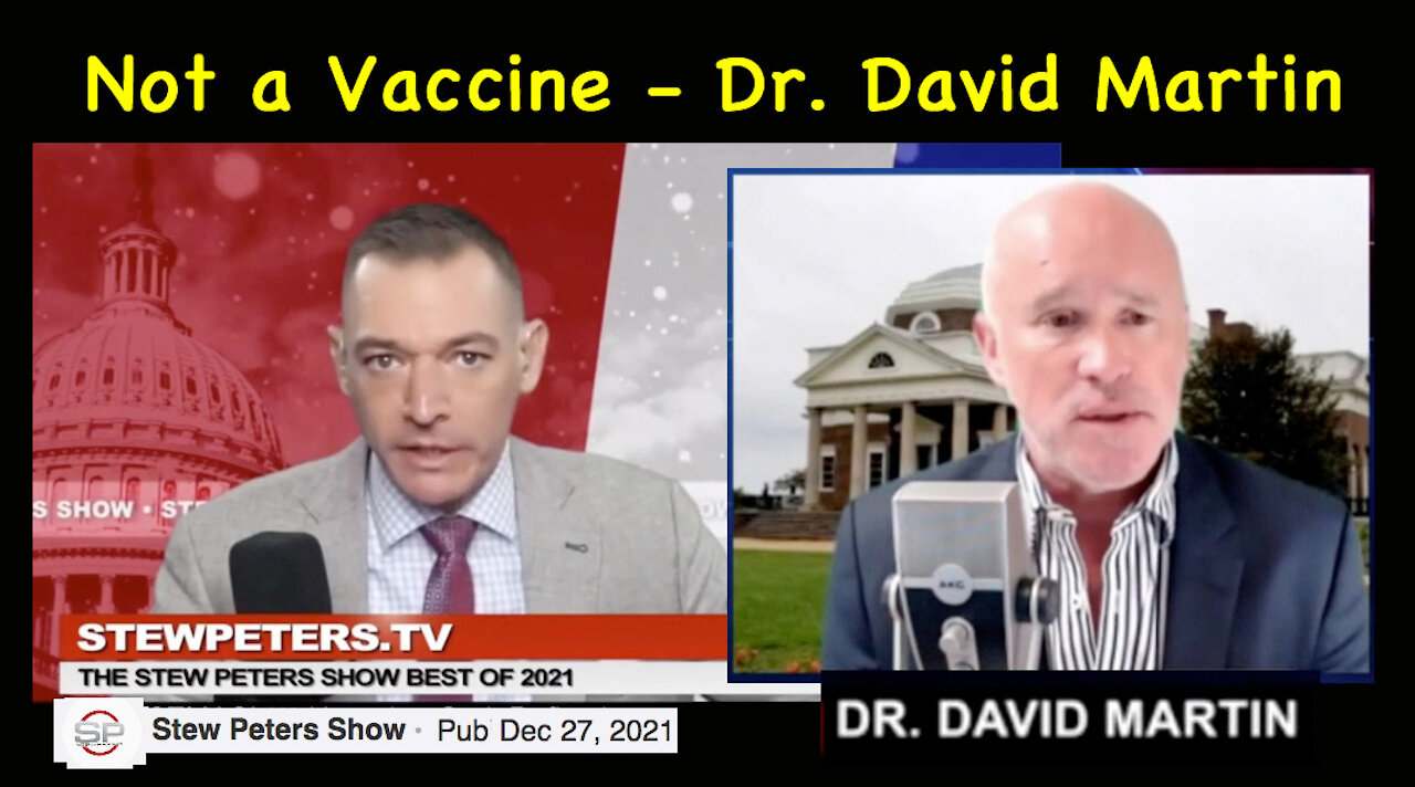 Not a Vaccine - Dr. David Martin