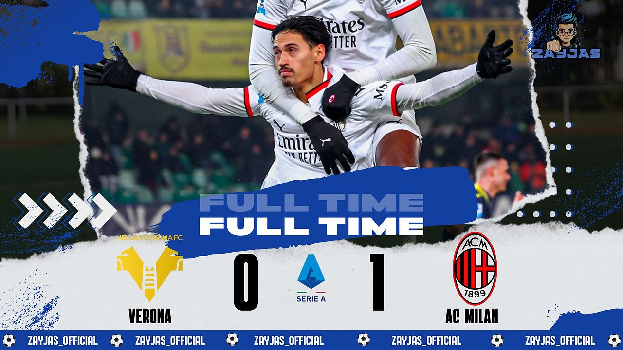 Hellas Verona vs AC Milan 0-1 | Highlights & All Goals | (Serie A) Match Verona Milan 2024 HD