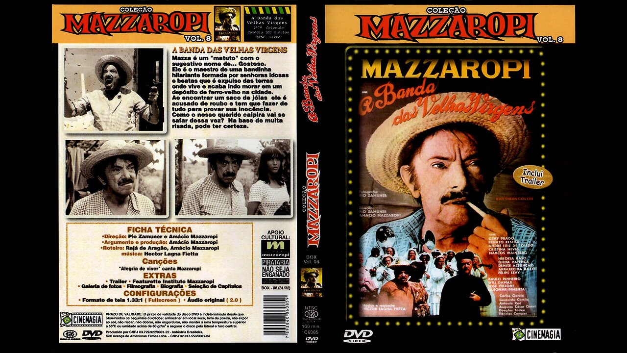 Mazzaropi A Banda das Velhas Virgens (1979)