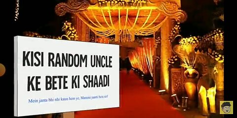 Random uncle ki shadi