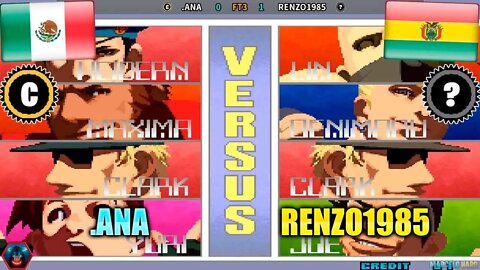 The King of Fighters 2001 (.ANA Vs. RENZO1985) [Mexico Vs. Bolivia]