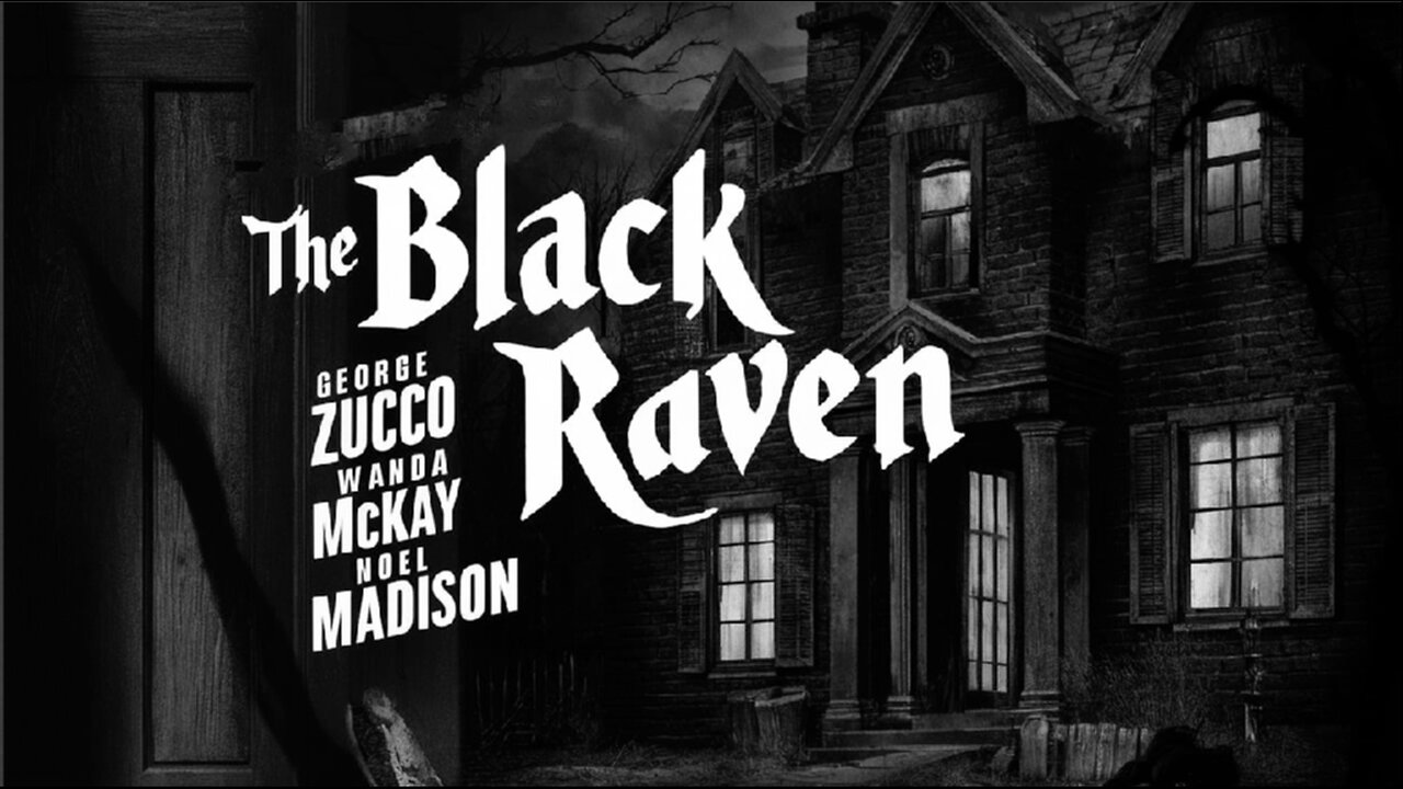 THE BLACK RAVEN (1943)George Zucco, Wanda McKay & Noel Madison | Mystery | B&W | Free Movie