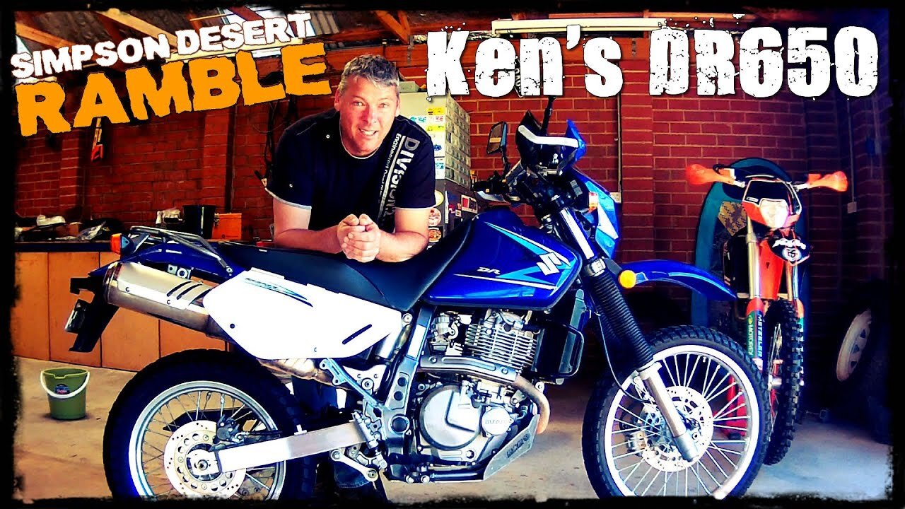 Simpson Desert RAMBLE - Ken's DR650