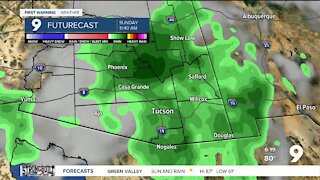 Cooler temperatures and some rain return to southern Arizona