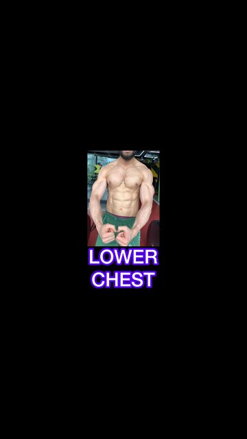 REDUCE LOWER CHEST FAT #shorts #youtubeshorts