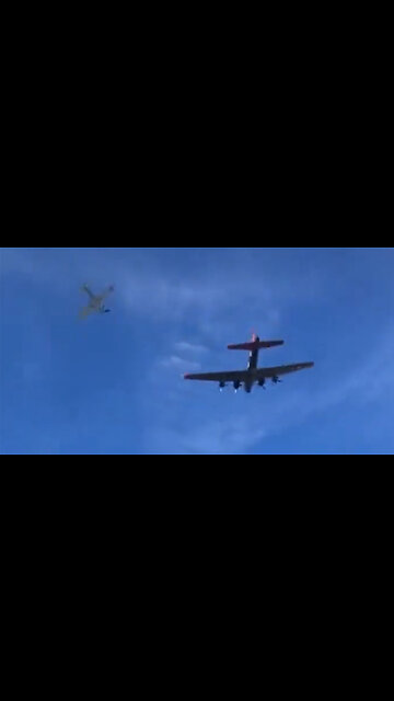 Two World War II Planes Collide in Midair Incident Over Texas