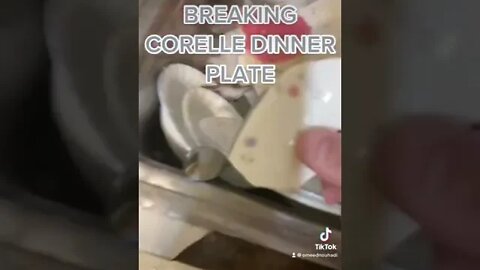 Is Corelle really suppose tobe unbreakable because this isthe biggest part Ihave left of that plate?