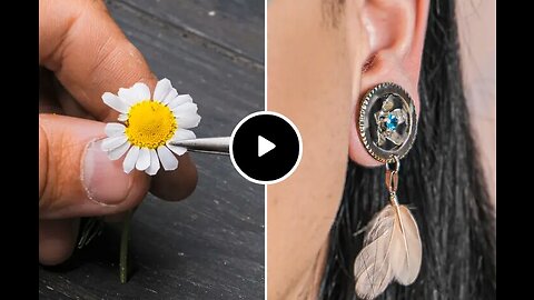 Stunning flower shaped jewelry ideas