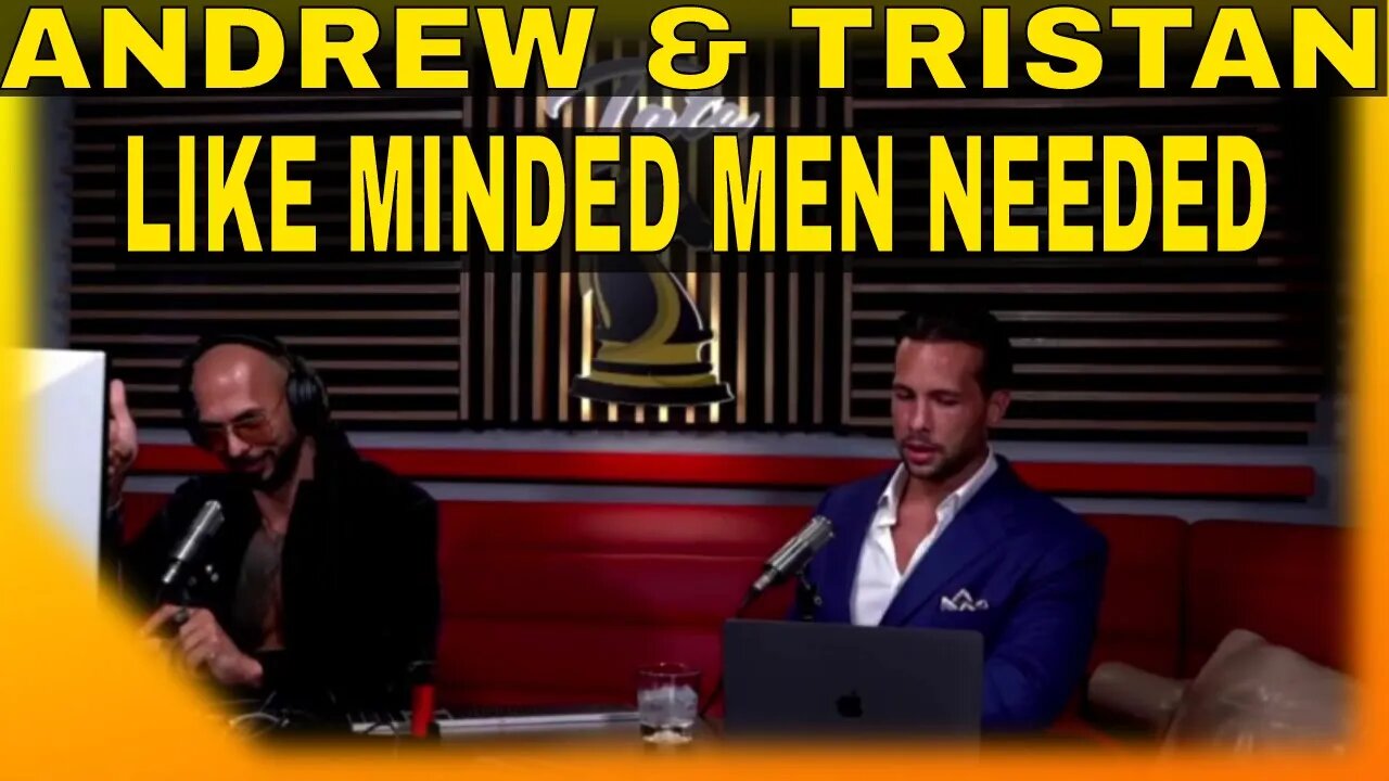 Andrew & Tristan : Like MINDED MEN 💯