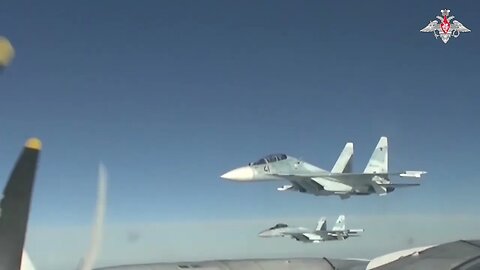 Nuclear Deterrent: Russia send 2 Tu-95MS bombers to patrol the sea near the West Coast of Alaska